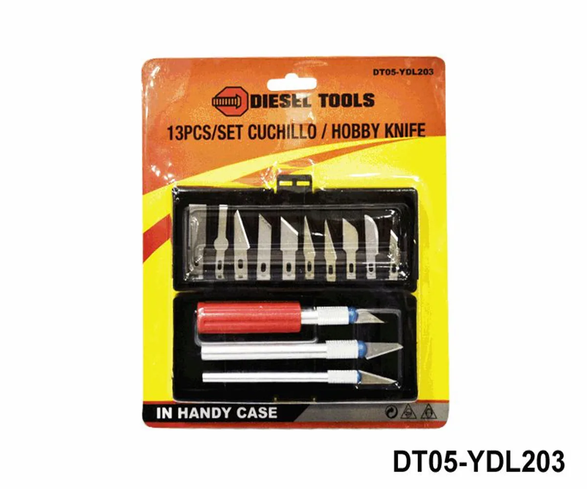 ESTILETE DISEL TOOL DE PRECISAO C/13PCS DT05YDL203