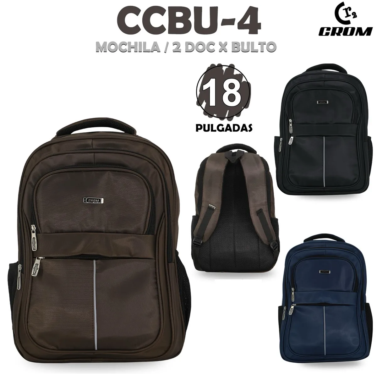 MOCHILA CROM 18 CCBU-4