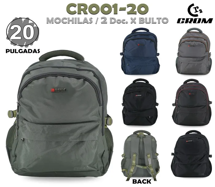 MOCHILA CROM 20 CR-001-20