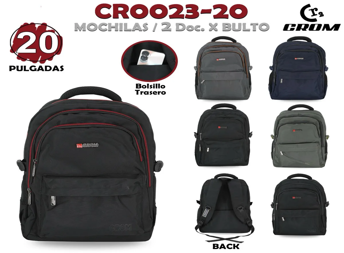 MOCHILA CROM 20 CR023-20