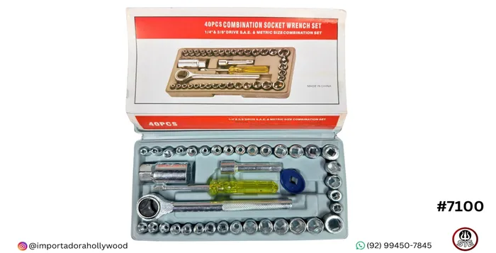 FERRAMENTA SORTIDO C/40PCS 13756-27/6672