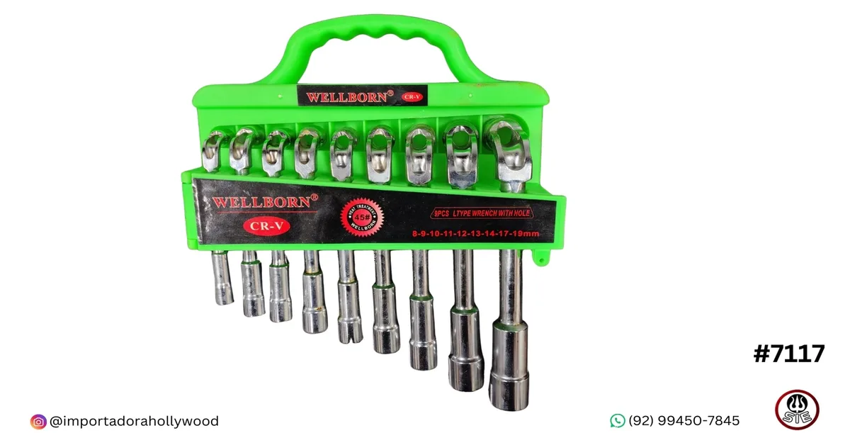 CHAVE BOCA L WELLBORN C/09PCS PLT-18/6674 (8-9-10-11-12-13-14-17-19)